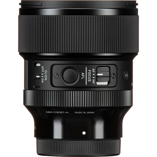 Sigma 85mm f/1.4 DG DN Art Lens for Sony E