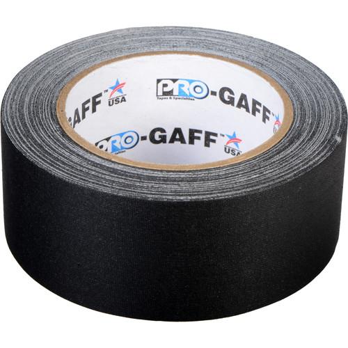 ProTapes Pro Gaffer Tape (2" x 25 yd, Black)