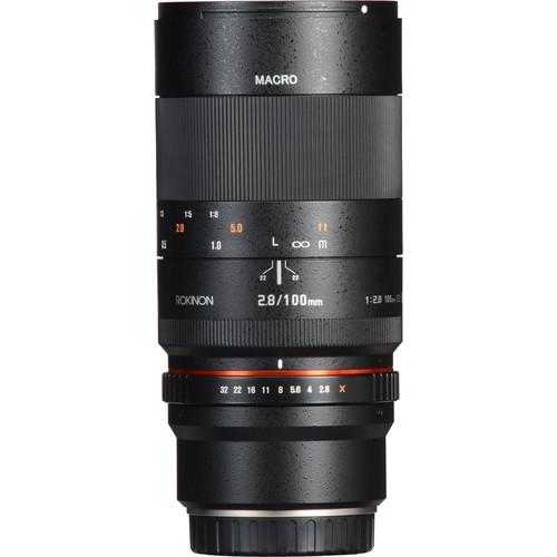 Rokinon 100mm f/2.8 Macro Lens for Nikon F