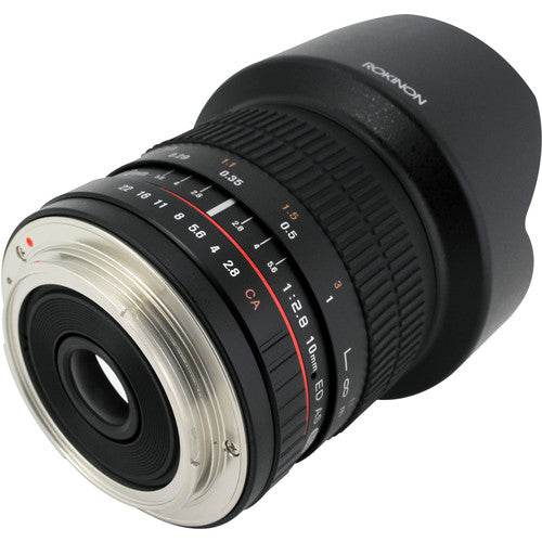 Rokinon 10mm f/2.8 ED AS NCS CS Lens for Canon EF Mount