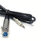 Blutec 6ft XLR Female Audio Cable, XLR Female to 3.5 mm Mono Male