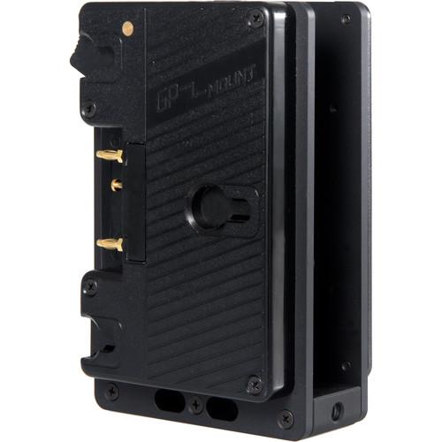 Teradek Bolt RX Dual Gold-Mount Battery Plate w/14.4V Cable (11in/27cm)