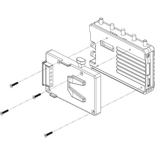 Teradek V-Mount Battery plate (female) for Bolt XT 1000/3000 RX