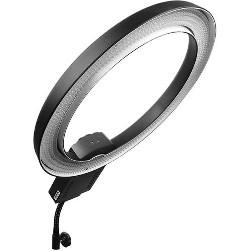 Nanlite Halo 19 Daylight 19" LED Ring Light with Cloth Diffuser and Camera Mount