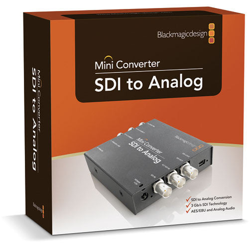 Blackmagic Mini Converter - SDI to Analog