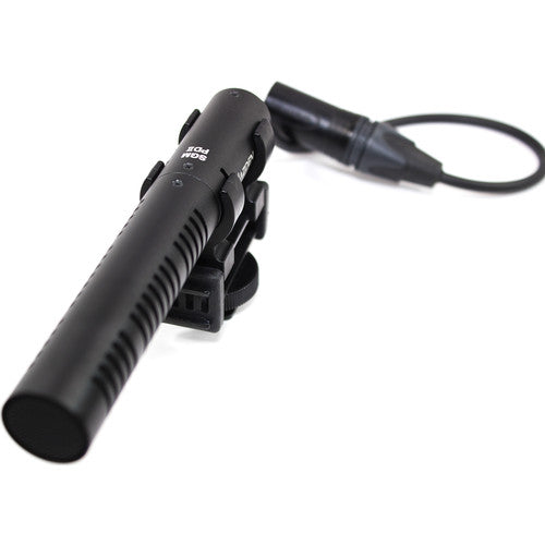 Azden SGM-PDII Mini Shotgun Microphone with Hardwired Output Cable (XLR)