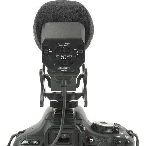 Azden SMX-30 Stereo-/Mono-Switchable Video Microphone