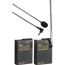 Azden WLX-PRO+i VHF Camera-Mount Wireless Omni Lavalier Microphone System for Smartphones (169 & 170 MHz)