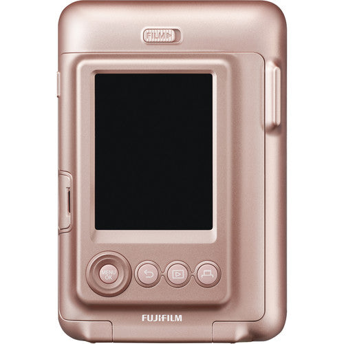 FUJIFILM INSTAX Mini LiPlay Hybrid Instant Camera (Blush Gold)