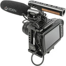 Azden SGM-250MX Mini-XLR Short Shotgun Microphone for Blackmagic Pocket Cinema (Shockmount, Phantom Only)