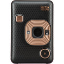 FUJIFILM INSTAX Mini LiPlay Hybrid Instant Camera (Elegant Black)