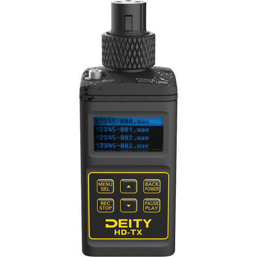 Deity Microphones HD-TX Plug-On Transmitter with Built-In Recorder (2.4 GHz)