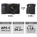 Sony a6600 Mirrorless Camera with 18-135mm Lens