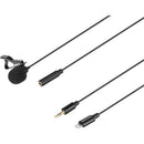 Saramonic LavMicro U1A Omnidirectional Lavalier Microphone with Lightning Connector for iOS Devices (6.5' Cable)