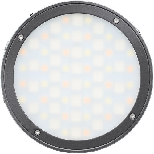 Godox Round Mini RGB LED Magnetic Light (Gray)