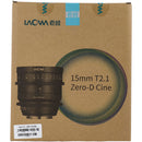 Venus Optics Laowa 15mm T2.1 Zero-D Cine Lens (Sony E, Feet)