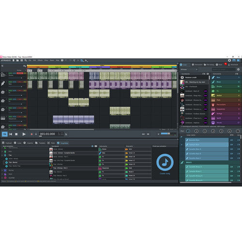 MAGIX Music Maker Plus Edition 2021 (5 to 99 Site License, Download)