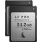 Angelbird 1TB Match Pack for the Nikon D6 (2 x 512GB)