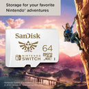 SanDisk 64GB UHS-I microSDXC Memory Card for the Nintendo Switch