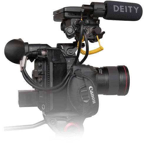 Deity Microphones V-Link 3.5mm TRS Male to XLR 3-Pin Male Microphone Adapter Cable (12")