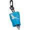 Kondor Blue Microfiber Lens Wipe Cloth with Pouch and Clip