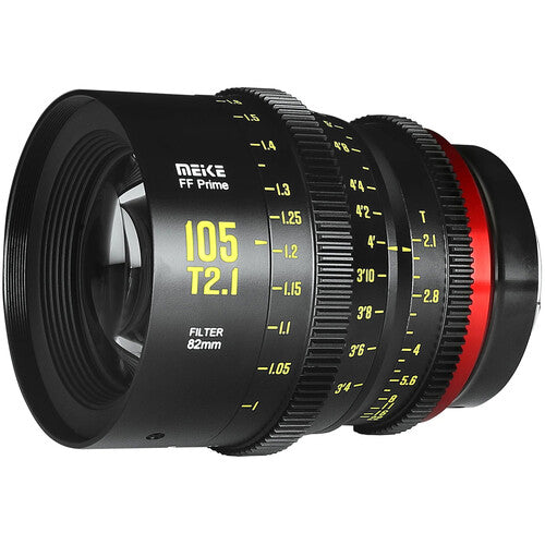 Meike FF-Prime Cine 105mm T2.1 Lens (RF Mount, Feet/Meters)