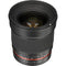 Rokinon 16mm f/2.0 ED AS UMC CS Lens for Sony Alpha APS-C Mount