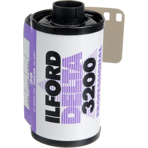 Ilford Delta 3200 Professional Black and White Negative Film (35mm, 36Exp.)