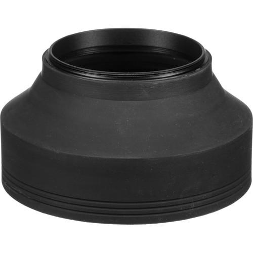 Kaiser 62mm 3-in-1 Rubber Lens Hood