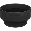 Kaiser 67mm 3-in-1 Rubber Lens Hood