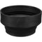 Kaiser 72mm 3-in-1 Rubber Lens Hood