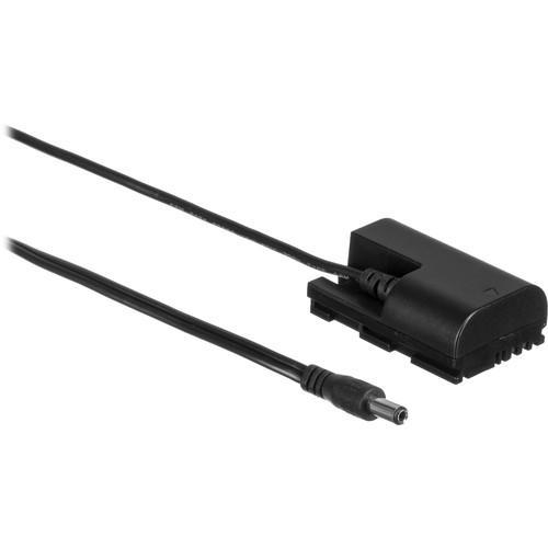 2.5mm Male Power Cable to Canon LP-E6 Type Dummy Battery (24", Regulated) LP-E6 Powered Devices Indipro 
