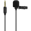SmallRig Simorr Wave L1 Lavalier Microphone for Smartphones with 3.5mm TRRS (Black)