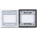 Gepe 35mm (3mm Thick) Glassless Slide Mounts with Metal Mask in Both Halves - 100 Mounts
