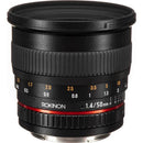 Rokinon 50mm f/1.4 AS IF UMC Lens for Canon EF Mount