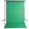 Savage Economy Background Support Stand with 5 x 9' Chroma Green Backdrop