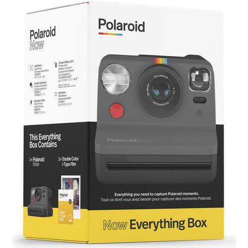 Polaroid Now Instant Film Camera Everything Box (Black)