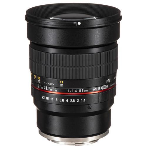 Rokinon 85mm f/1.4 AS IF UMC Lens for Sony E Mount