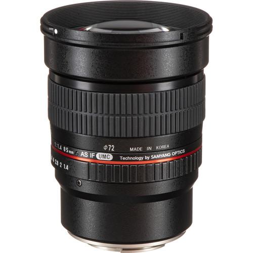 Rokinon 85mm f/1.4 AS IF UMC Lens for Fujifilm X Mount