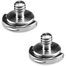 SmallRig 976 Quick Release Camera Screw with D-Ring (1/4"-20, Pair)