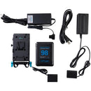 Indipro 98Wh V-Mount Battery and Complete Power Kit for Sony A7R III & A7 III