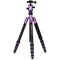 MeFOTO RoadTrip Aluminum Travel Tripod Kit (Purple)