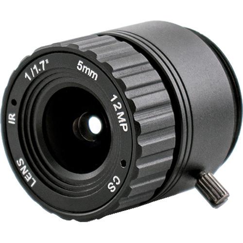 Aida Imaging 4K Fixed 5mm HFOV 66° Manual Focus CS Mount Lens