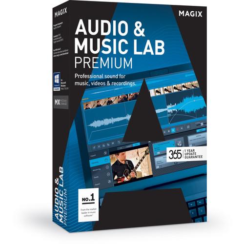 MAGIX Audio & Music Lab Premium - Music Production Software (5-99 Tier Site-License, Download)
