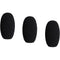 Audio-Technica AT8168 Foam Windscreens for BPHS2C Broadcast Headset - 3-Pack