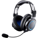 Audio-Technica ATH-G1WL Wireless Closed-back Gaming Headset with 45mm Drivers - Operates in the 2.4GHz range