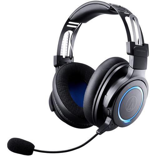 Audio-Technica ATH-G1WL Wireless Closed-back Gaming Headset with 45mm Drivers - Operates in the 2.4GHz range