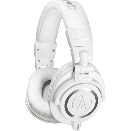 Audio-Technica ATH-M50X Professional Monitor Headphones - White