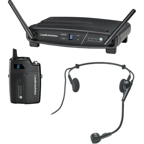 Audio-Technica ATW-1101/H System 10 Digital Wireless PRO 8HEcW Headworn System