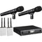 Audio-Technica ATW-1322 System 10 Pro Rackmount Digital Wireless with 2 Receiver Units & 2 Handheld/Tx Microphones